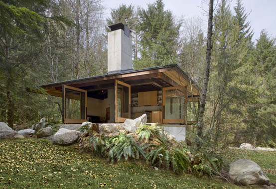 Small Modern Cabin Designs