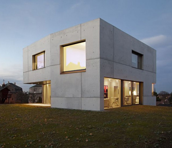 Concrete Home Designs - minimalist in Germany | Modern House Designs