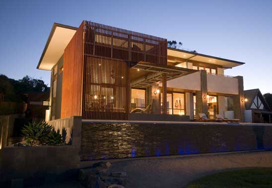 Modern House Design Built of Eco-Friendly Radial Timber | Modern ...