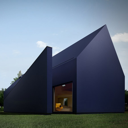 Architecture Design Home on Architecture   Plastic House In Lodz  Poland   Modern House Designs