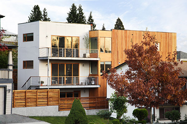 Design Interior Exotic Wood Home in Seattle