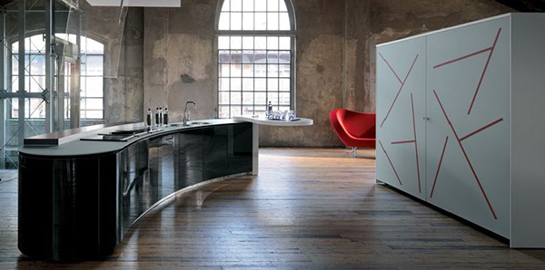 Contemporary-dramatic-kitchen-interior-design-idea.