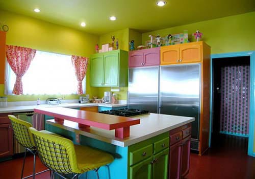 beach house interior. colorful-each-house-interior-
