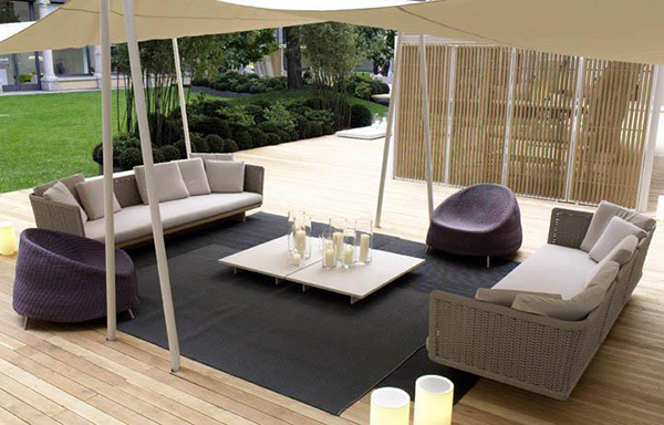 Outdoor Interior Design - a different kind of interiors by Paola Lenti