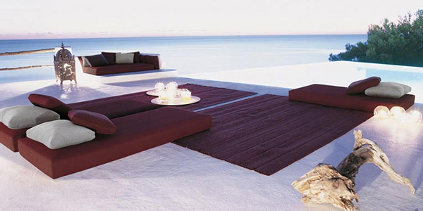 Outdoor Living Idea - Eastern-inspired beach setting from Paola ...