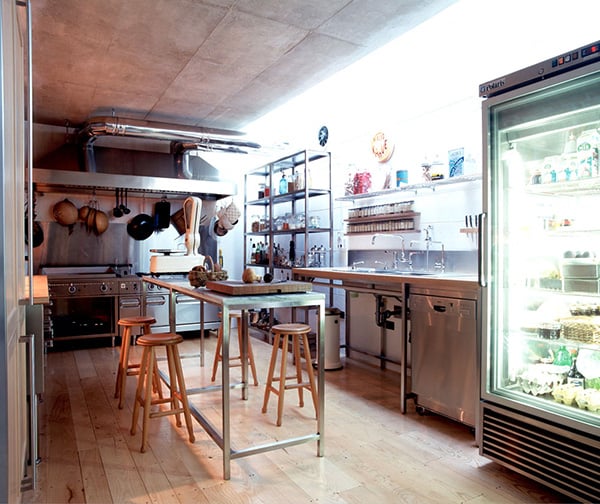Restaurant Style Kitchen Decor - design by GAD Architecture 