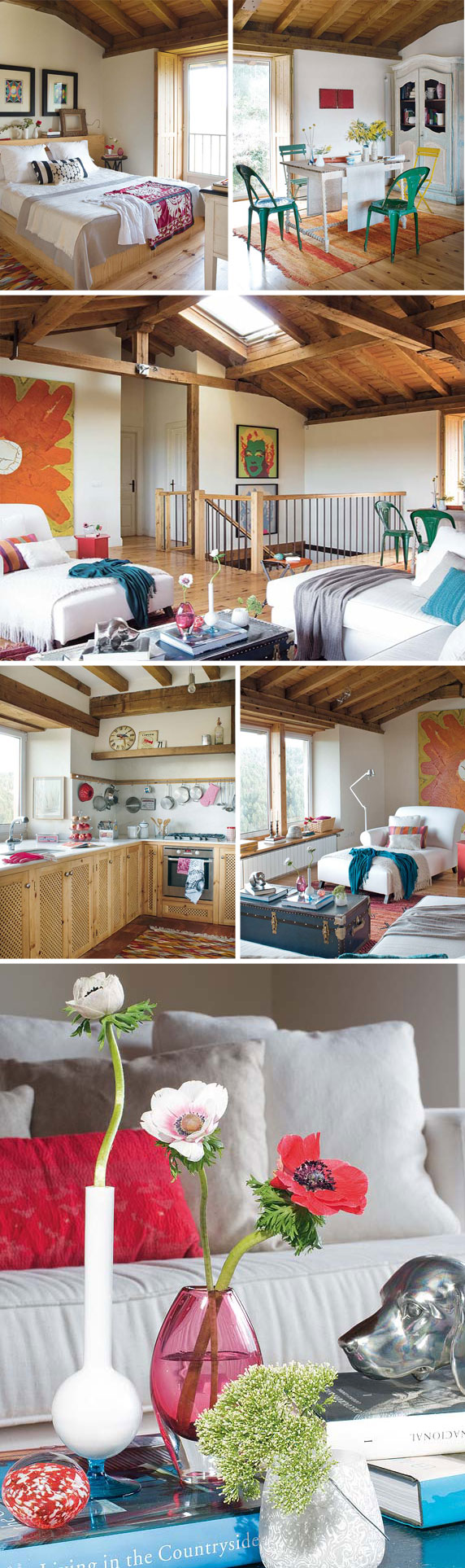 Summer Cottage Decorating Ideas: colors and wood | Modern Interiors
