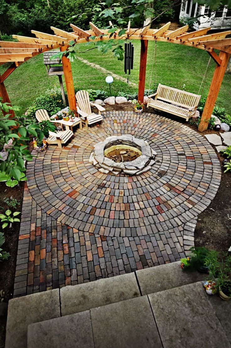 How to Be Creative with Stone Fire Pit Designs: Backyard ...