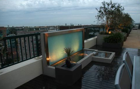 Contemporary Rooftop Landscaping Design from H20 Designs | Modern Outdoors