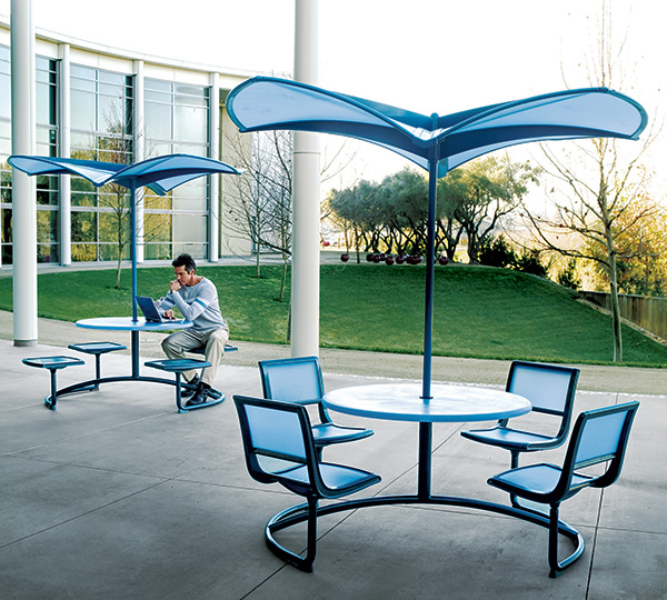 Shade 35 Modern Umbrella shapes the future of outdoor furniture ...