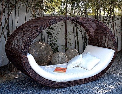 Asian Style Outdoor Furniture by Lifeshop Collection - synthetic weave 