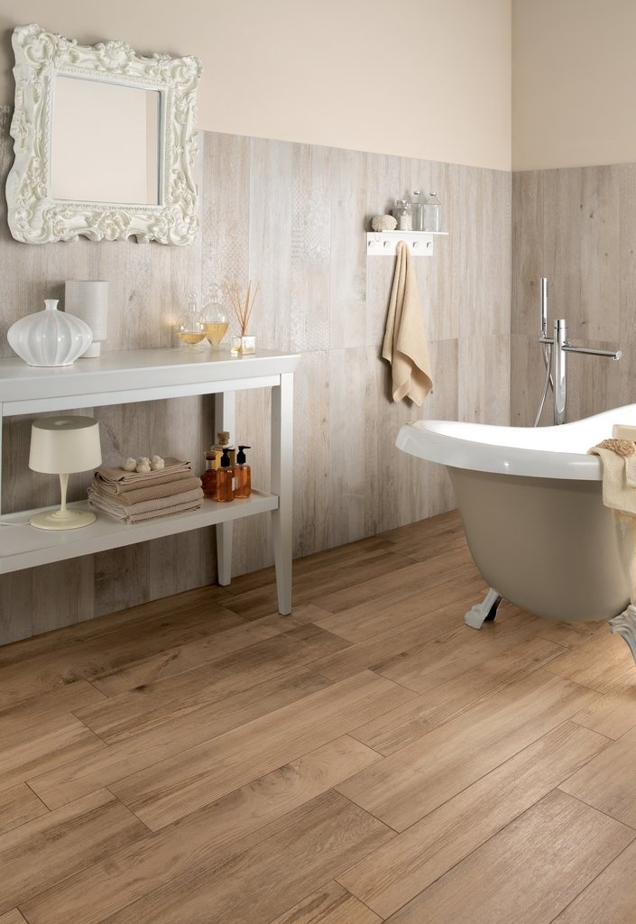 Wall And Floor Wood Look Tiles, Wood Look Tile Shower Pictures