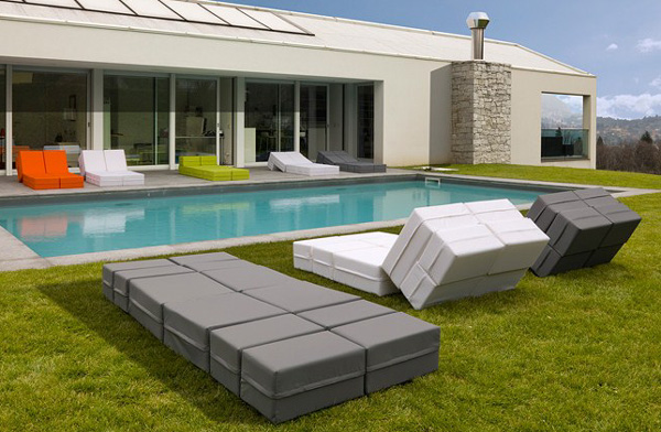 Adaptable Outdoor Furniture Kuboletto by Milano Bedding | Ultra Modern ...