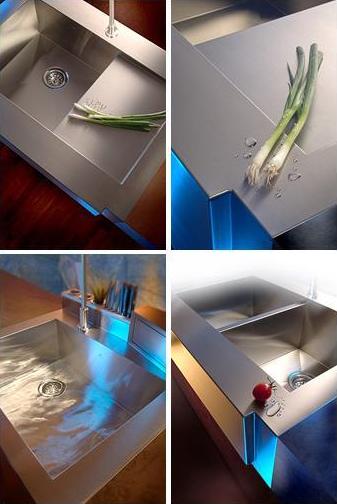  New UrbanEdge Kitchen Sinks from Julien   Zero Radius modern sinks