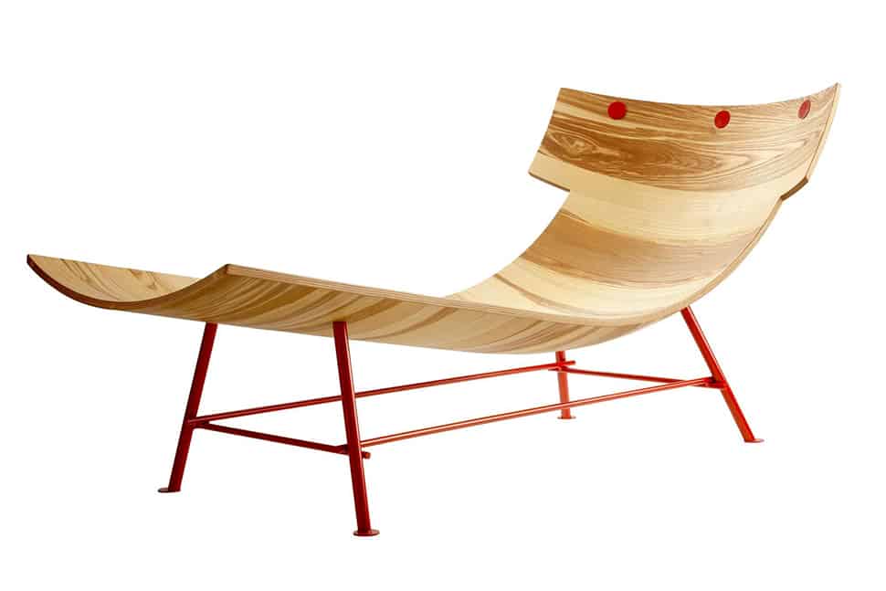 molded wood chaise longue by lop 2