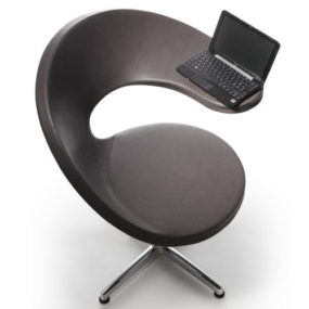 Netbook Lounge Armchair by Rossin – N@T