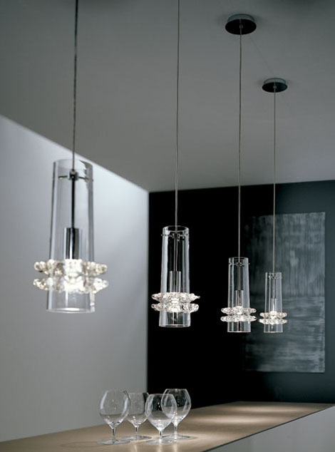 studio italia lace suspension light