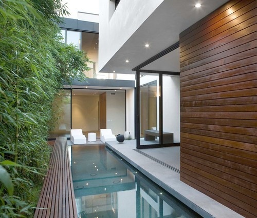 Contemporary Home Design in Manhattan Beach - three-story ...